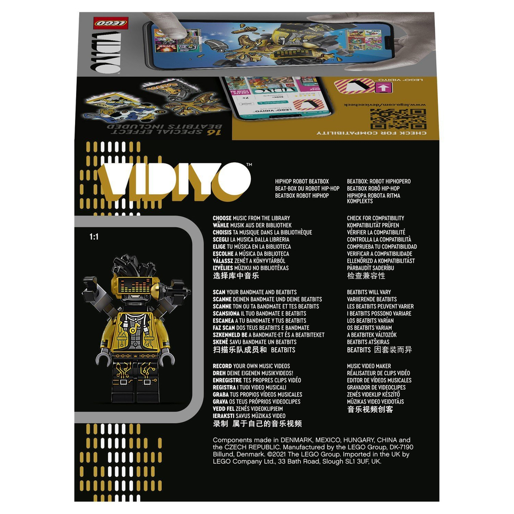 Конструктор LEGO Vidiyo Битбокс Хип-Хоп Робота | 43107