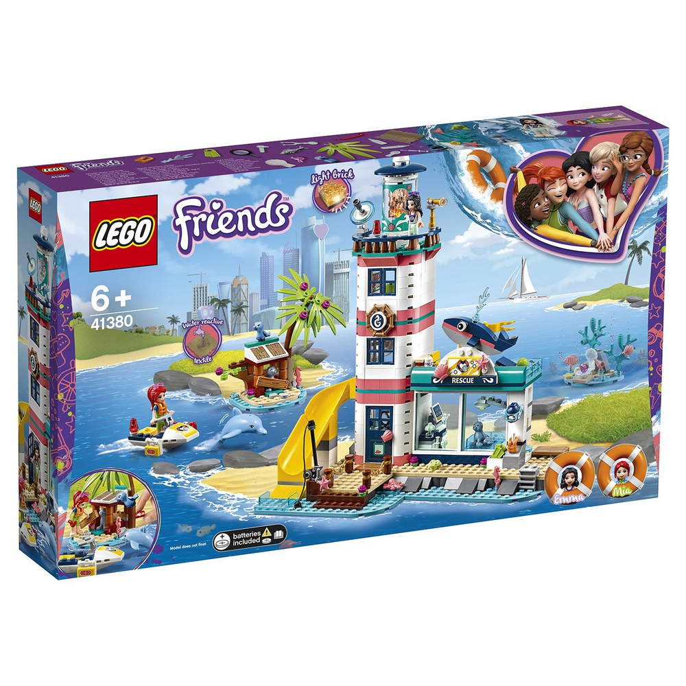 Конструктор LEGO Friends Спасательный центр на маяке | 41380