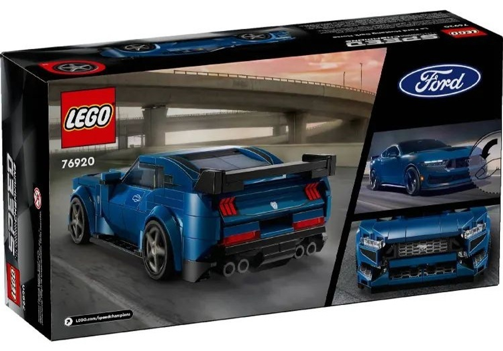 Конструктор LEGO Speed Champions Спортивный автомобиль: Ford Mustang Dark Horse | 76920