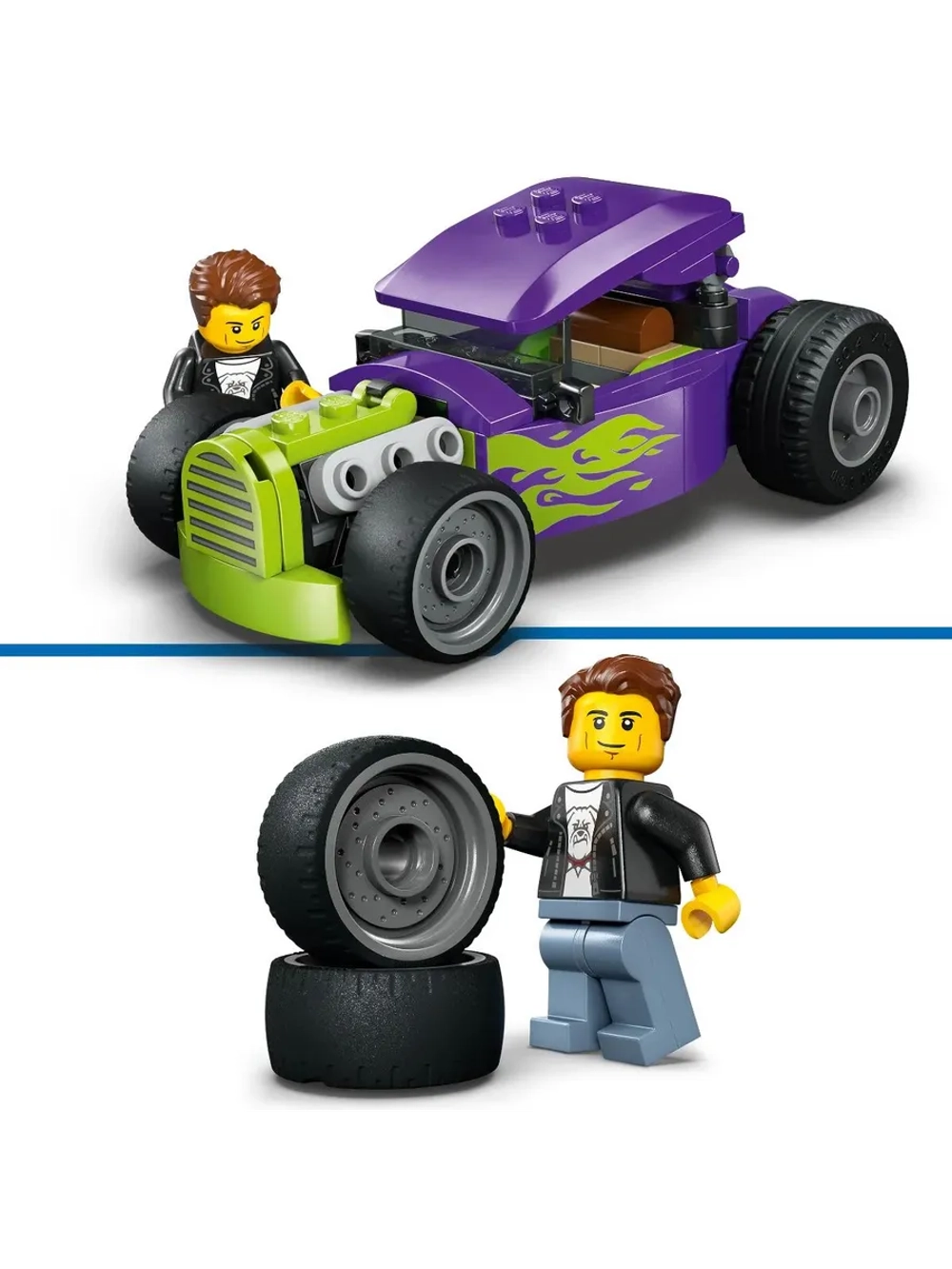 Конструктор LEGO City 60485 Гоночный автомобиль Болид