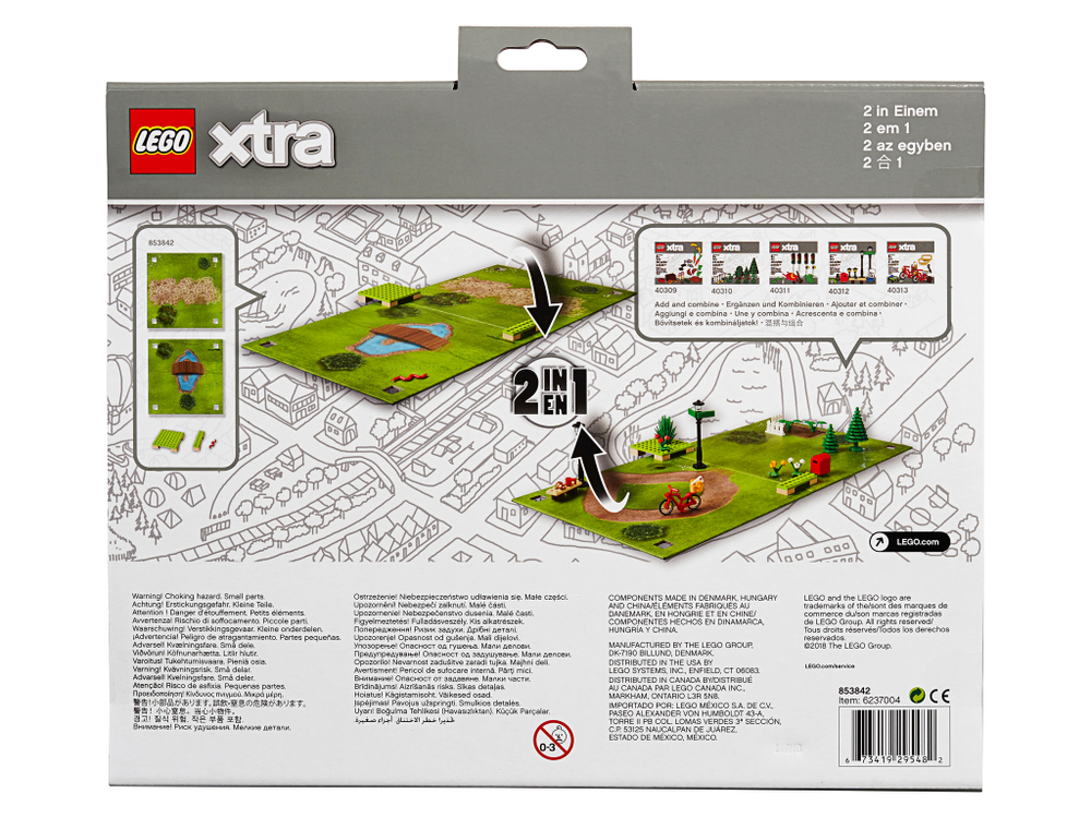 Конструктор LEGO Игровой коврик Парк | 853842