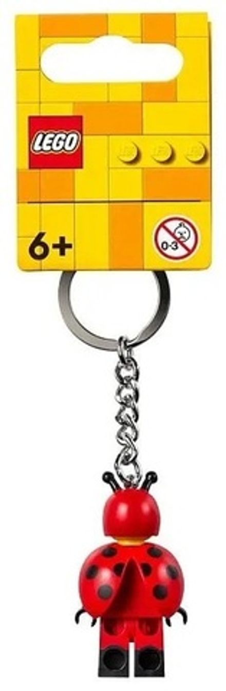 Конструктор LEGO 854157 Брелок для ключей Девочка в костюме божьей коровки