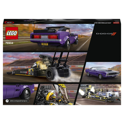 Конструктор LEGO Speed Champions Mopar Dodge//SRT Top Fuel Dragster and 1970 Dodge Challenger T/A | 76904