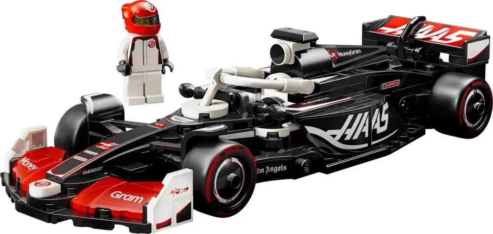 Конструктор LEGO Speed Champions 77250 Гоночный автомобиль MoneyGram Haas F1 Team VF-24