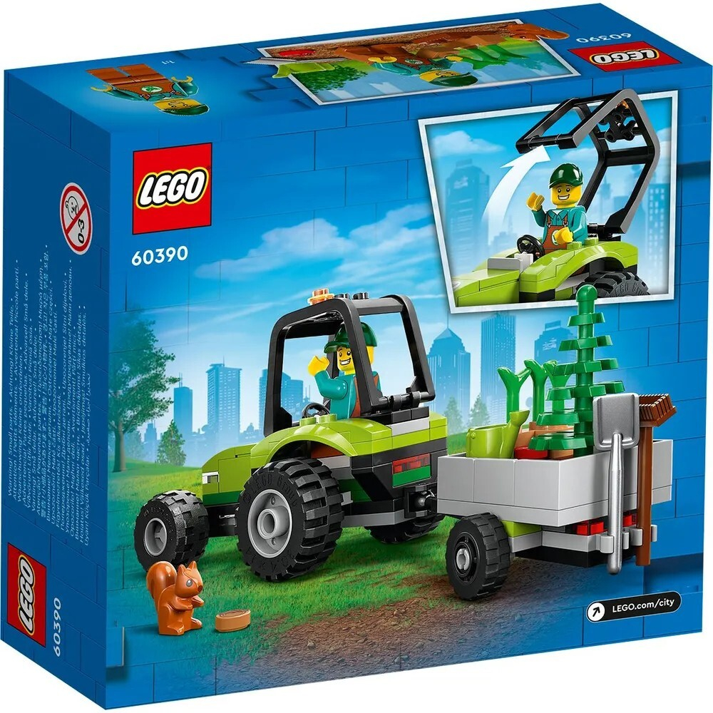 Конструктор LEGO CITY Парковый трактор | 60390