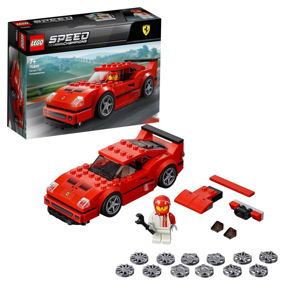 Конструктор LEGO Speed Champions Ferrari F40 Competizione | 75890