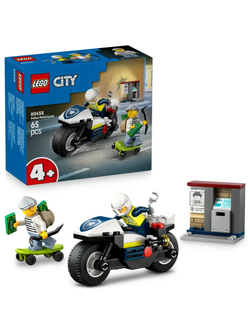 Конструктор LEGO CITY 60455 Полицейский мотоцикл