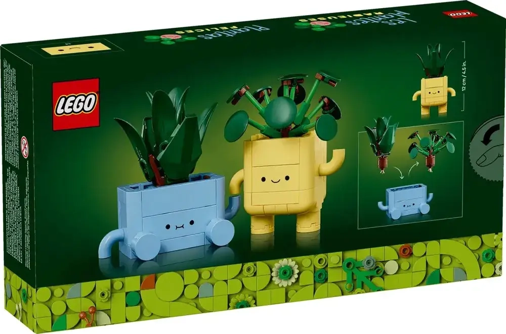 Конструктор LEGO The Botanical Collection Счастливые растения 10349