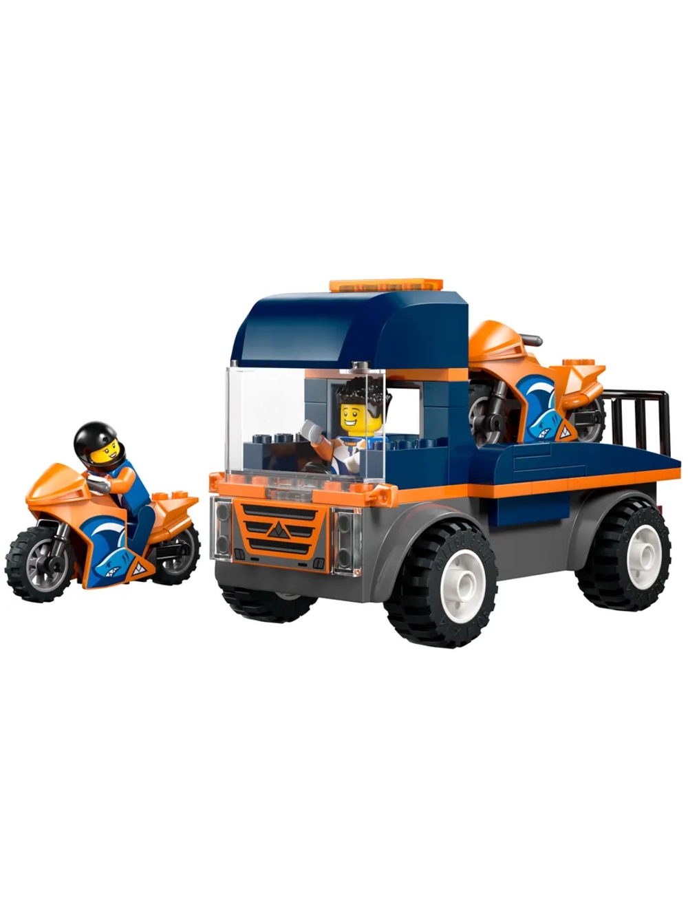 Конструктор LEGO City 60491 Транспортная машина для мотоциклов