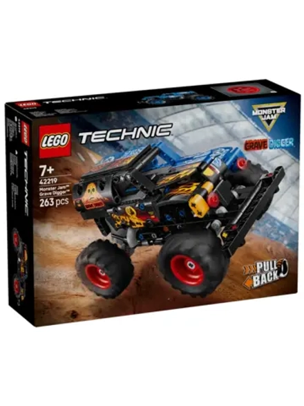 Конструктор LEGO Technic Monster Jam 42219 Grave Digger с огненной атакой
