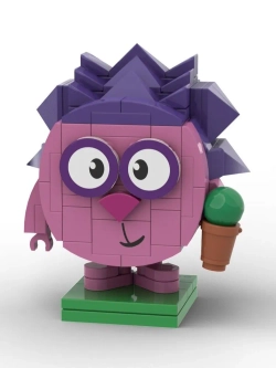 Конструктор Brick Labs Смешарики: Ёжик, AB-1502