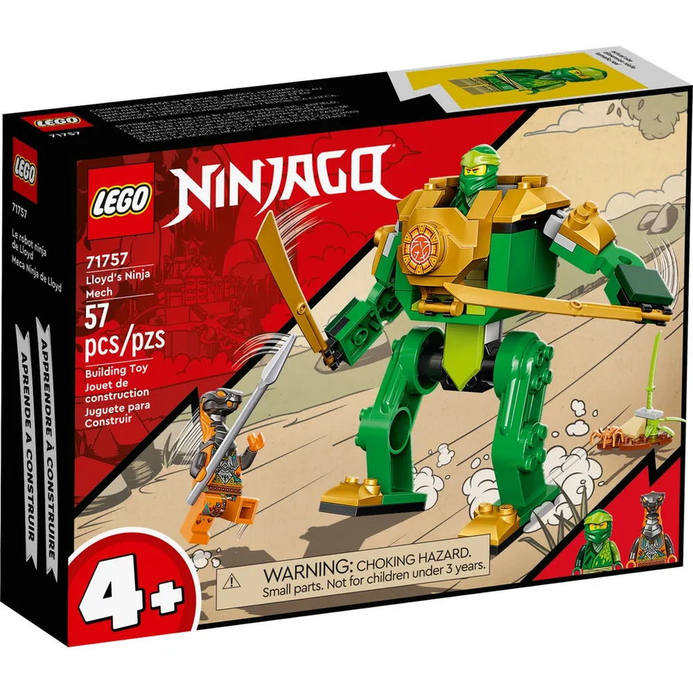 Конструктор LEGO Ninjago Робот-ниндзя Ллойда | 71757