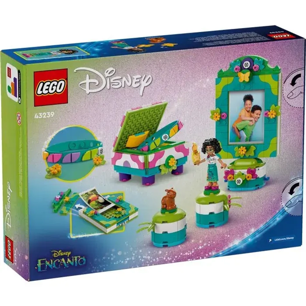 Конструктор LEGO Disney 43239 Фоторамка и шкатулка для драгоценностей Мирабель