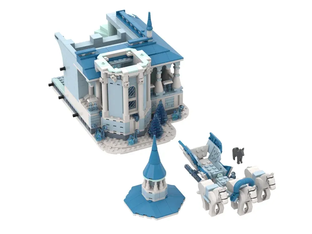 Конструктор Brick Labs Терем Морозко, AB-1203