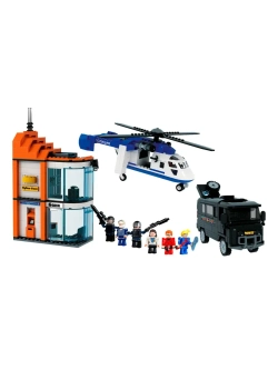 Конструктор Brick Labs Бриксити Ограбление банка, AB-1304