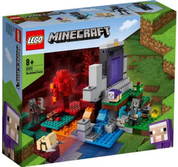 Конструктор LEGO Minecraft Разрушенный портал | 21172
