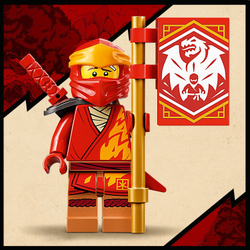 Конструктор LEGO NINJAGO Огненный дракон ЭВО Кая | 71762