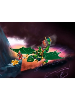 Конструктор LEGO Ninjago 71829 Лесной зелёный дракон Ллойда