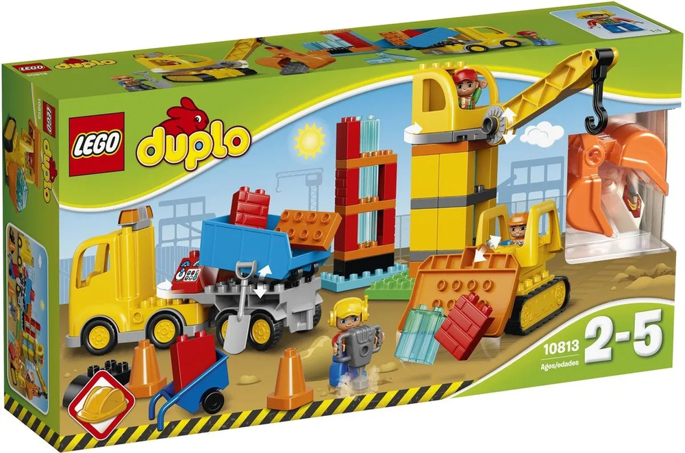 Конструктор LEGO DUPLO Town Большая стройплощадка | 10813