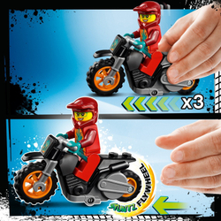 Конструктор LEGO City Stuntz Огненный трюковый мотоцикл | 60311