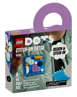 Конструктор LEGO DOTS Пластина-нашивка с тайлами | 41955