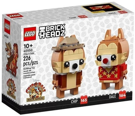 Конструктор LEGO BrickHeadz Чип и Дейл | 40550