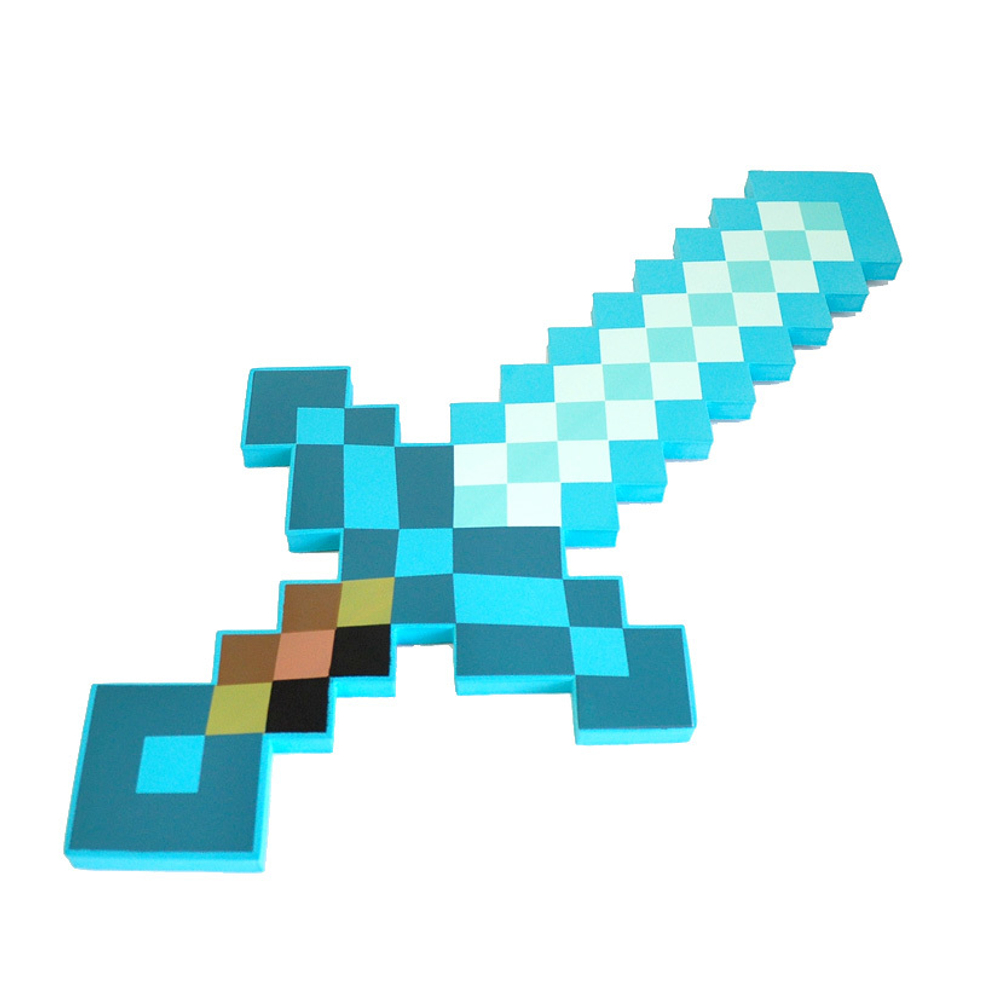 Зачарованый меч Майнкрафт (Minecraft) 60 см (пена EVA), mo0001