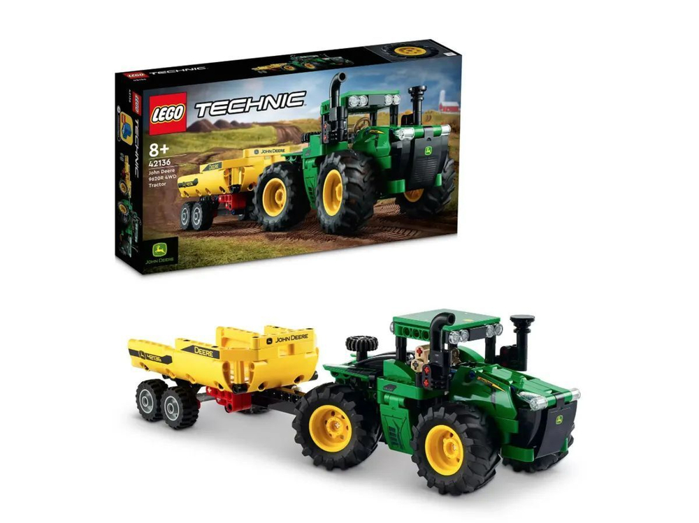 Конструктор LEGO Technic John Deere 9620R 4WD Tractor | 42136