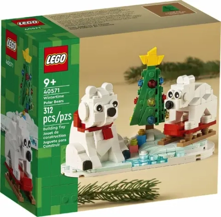 Конструктор LEGO Seasonal Рождественские полярные мишки | 40571