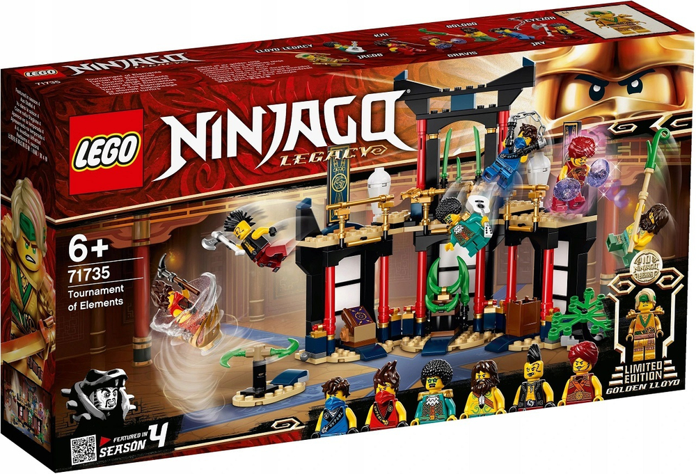 Конструктор LEGO NINJAGO Турнир стихий | 71735