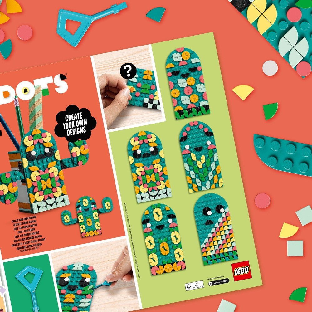 Конструктор LEGO DOTS Большой набор «Летнее настроение» | 41937