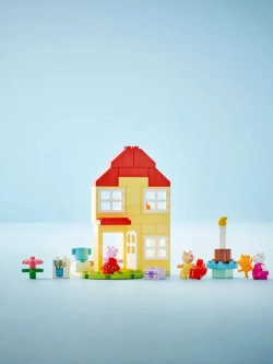 Конструктор LEGO Duplo Свинка Пеппа Дом для празднования дня рождения Свинки Пеппы 10433