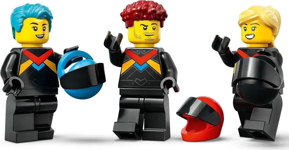 Конструктор LEGO City 60395 Комбинированный гоночный набор