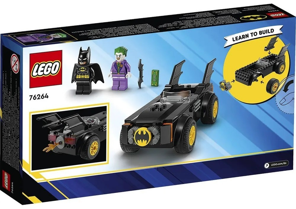 Конструктор LEGO Super Heroes Погоня на Бэтмобиле: Бэтмен против Джокера | 76264
