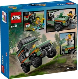 Конструктор LEGO Сity Внедорожный горный грузовик 4x4 | 60447
