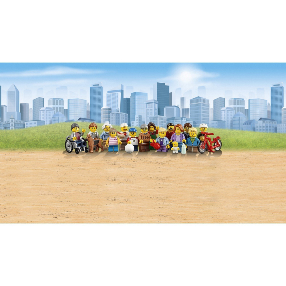 Конструктор LEGO City Town Праздник в парке - жители LEGO City | 60134