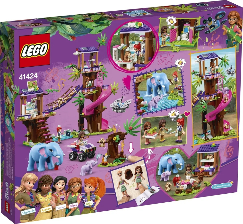 Конструктор LEGO Friends Штаб спасателей | 41424