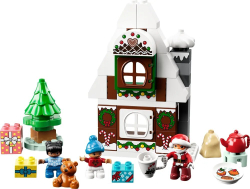 Конструктор LEGO DUPLO Пряничный домик Деда Мороза | 10976