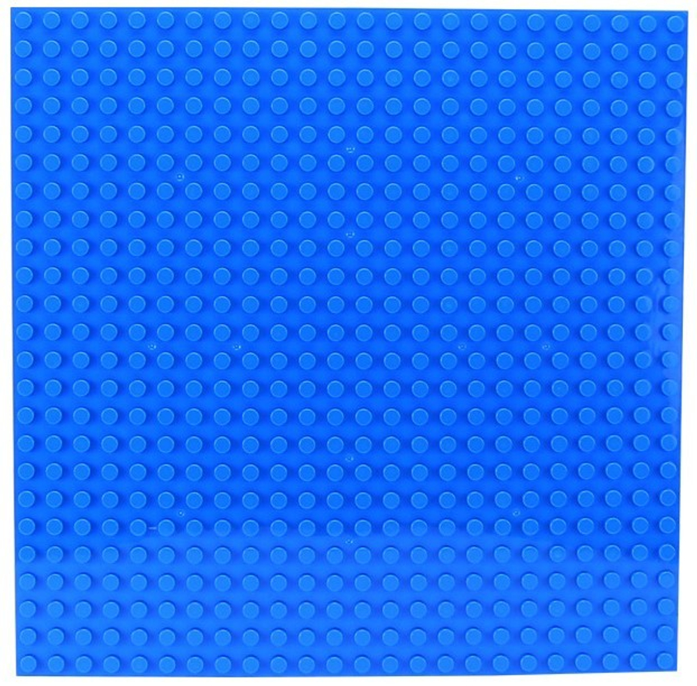 Конструктор Большая строительная пластина для LEGO DUPLO 38,5х38,5 синяя
