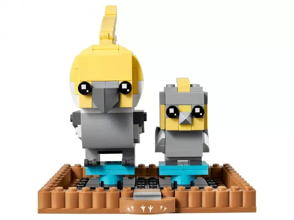 Конструктор LEGO BrickHeadz Сувенирный набор Австралийский попугайчик | 40481