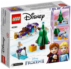 Конструктор LEGO Disney Princess Путешествие Олафа на санях | 40361