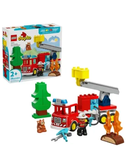 Конструктор LEGO DUPLO 10473 Пожарная машина с шлангом и пожарным