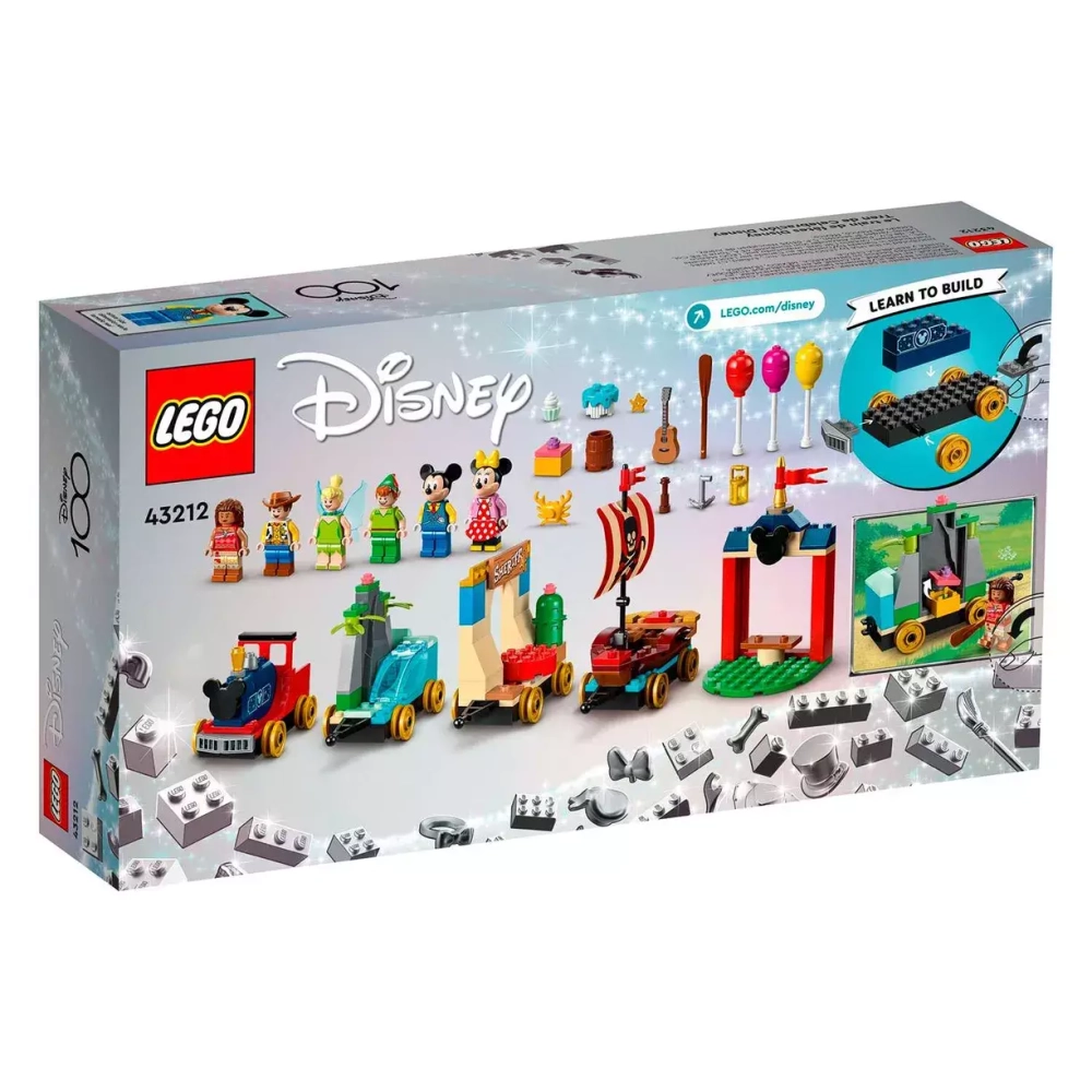 Конструктор LEGO Disney Classic 100 лет Праздничный поезд | 43212