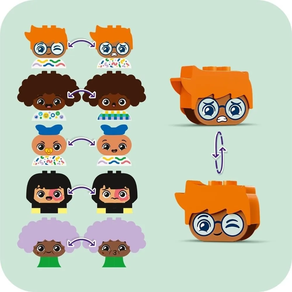 Конструктор LEGO DUPLO 10423 Человечки с эмоциями