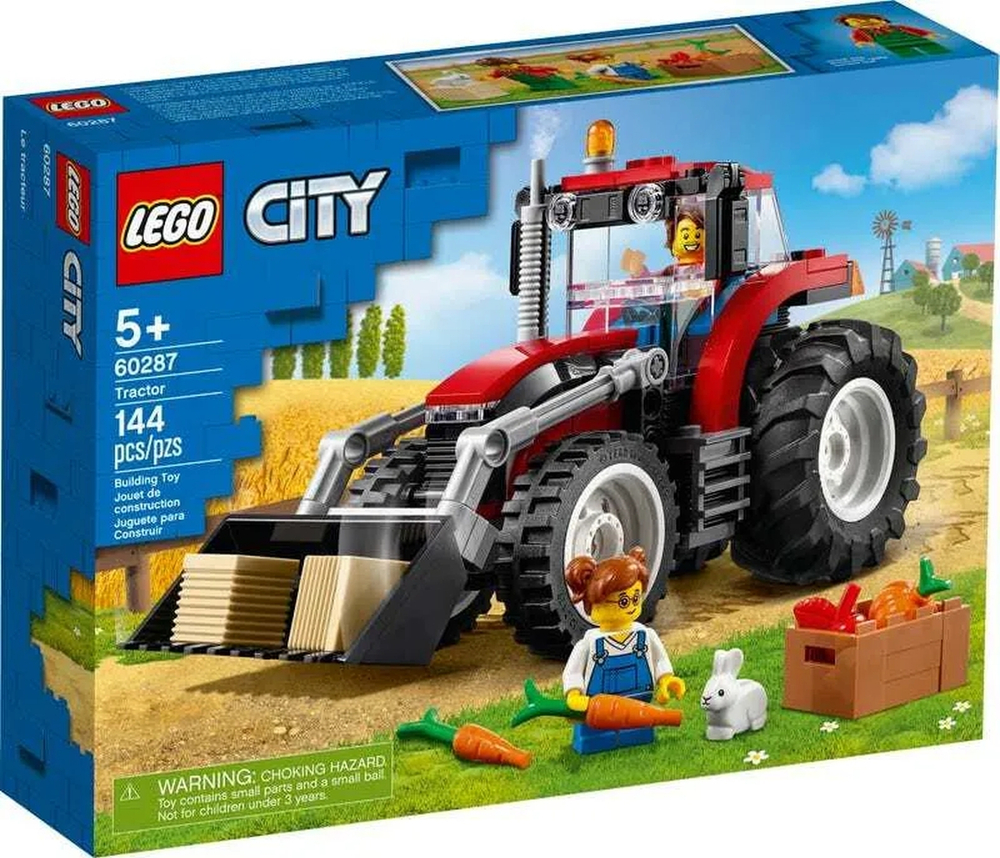 Конструктор LEGO City Great Vehicles Трактор | 60287