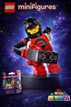 Минифигурки LEGO Minifigures 71046 серия 26 Пауэрлифтер М-трон