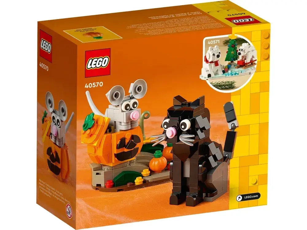 Конструктор LEGO Сувенирный набор Хэллоуин Кошки-мышки | 40570