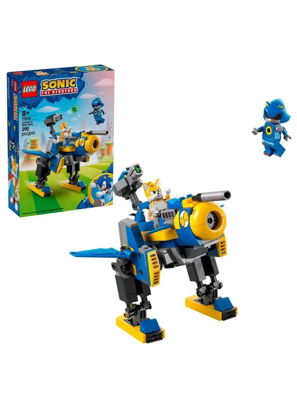 Конструктор LEGO Sonic 77002 Циклон против Метал Соника
