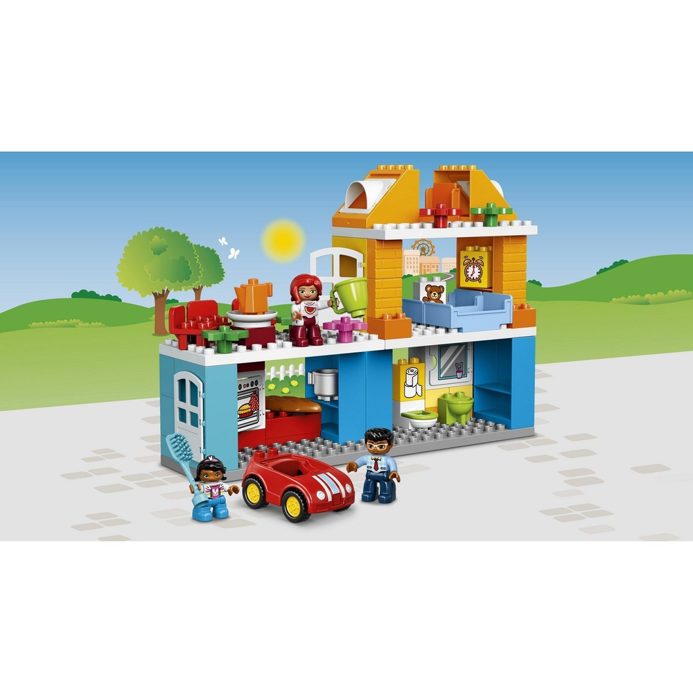 Конструктор LEGO DUPLO Town Семейный дом | 10835