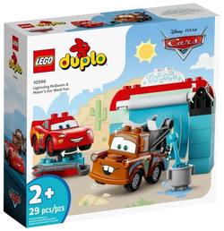 Конструктор LEGO DUPLO Веселая автомойка Лайтнинг Маккуин и Мэтр | 10996